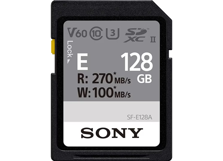 Sony SF-E128 A/T 128GB SD-Card UHS-II 270/100MB/s