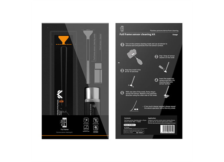 VSGO Vollformat Sensor Reinigungs Kit VSS03E