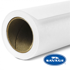 Savage Hintergrundpapier Super White 2.72x11m Savage Hintergrundpapier Super White 2.72x11m
