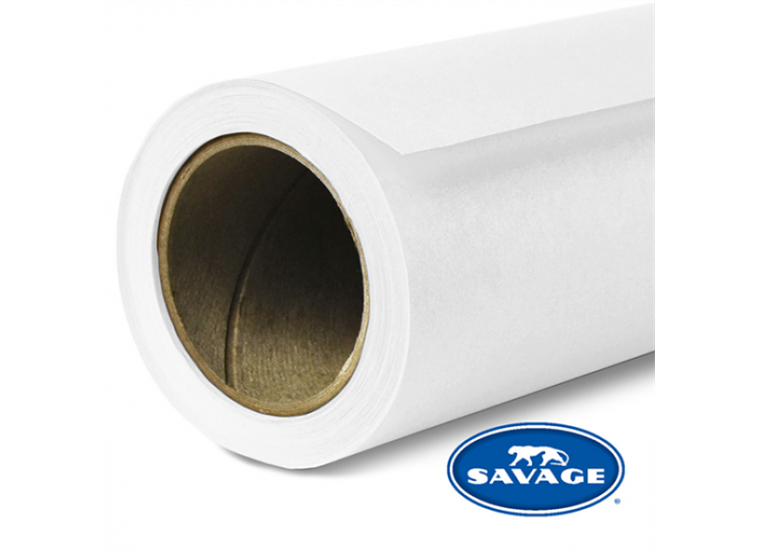 Savage Hintergrundpapier Super White 2.72x11m