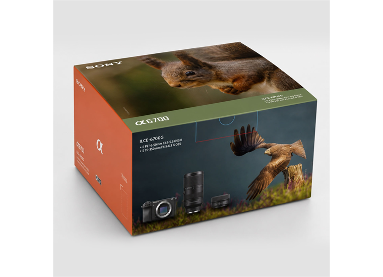 Sony ILCE-6700GBDI SELP1650 II + SEL70350G Wildlife-KIT