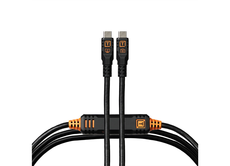 TetherPro Optima 10G USB-C 4.6m Str Blk