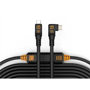 TetherPro Optima 10G USB-C 4.6m RT BLK