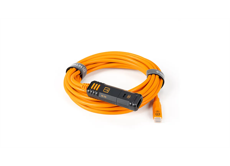 TetherPro Optima 10G USB-C Ext Cable 4.8m Org
