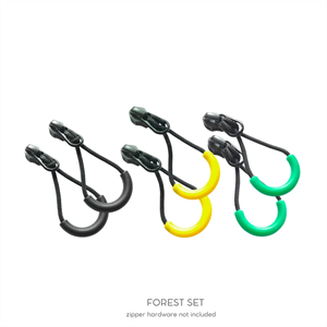 Compagnon Zipper-Schlaufen 6er Set