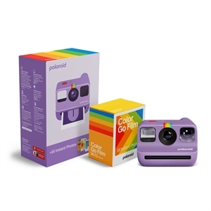Polaroid Go Gen 2.0 - Purple + Color Film Bundle (16Photos)