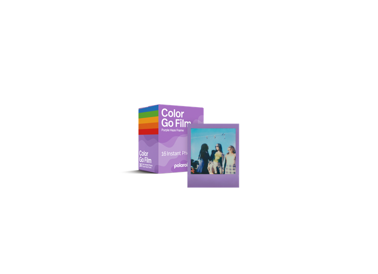Polaroid Go Color Film Purple Haze Frame Double Pack x16