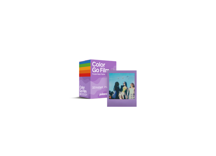 Polaroid Go Color Film Purple Haze Frame Double Pack x16